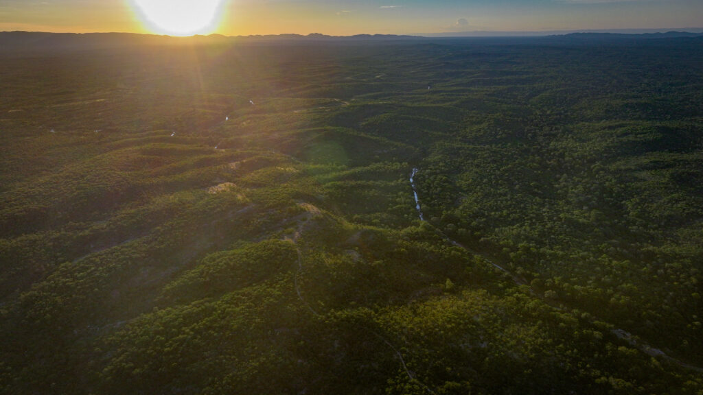 Part of Chewore South's rugged terrain